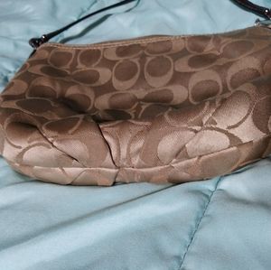 Vintage Coach / womens small purse/ crossbody